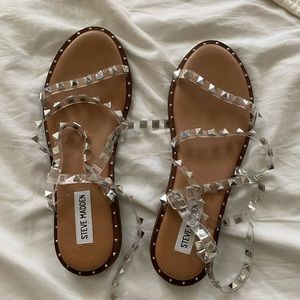 Steve Madden Travel Sandal Clear